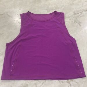 Lululemon Sculpted Crop Tank Top